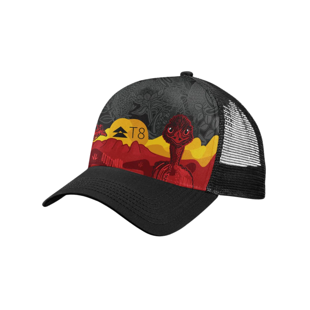 T8 - Curious Emu Trucker Cap