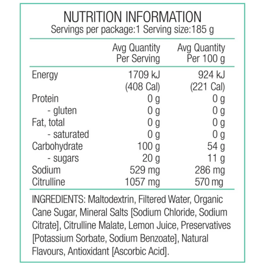 PURE - Performance + Race Energy Gel 100g Carb Pouch
