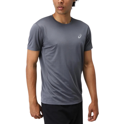 ASICS - Men's Silver T-Shirt