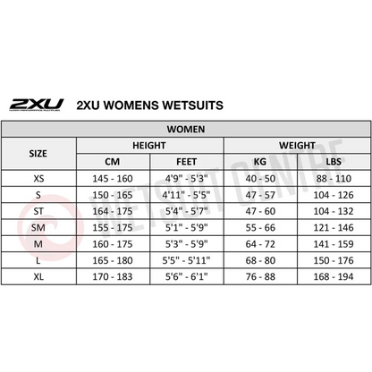 2XU - Women's Propel Sleeved Wetsuit