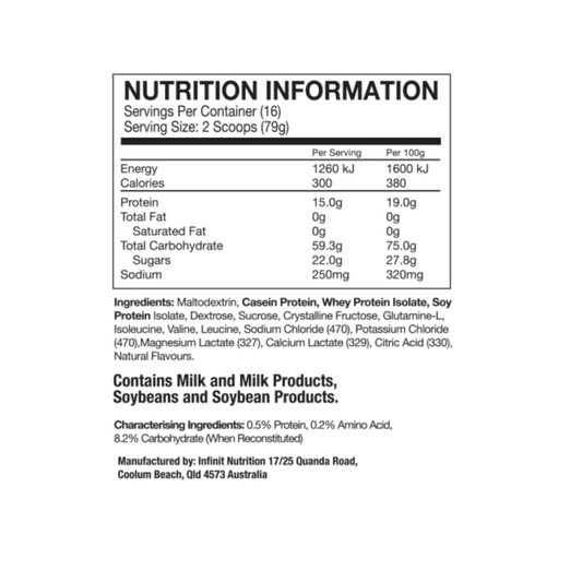 INFINIT NUTRITION - REPAIR Muscle Re-Charge