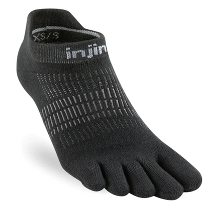 INJINJI Run No Show Lightweight Ultra-Thin Cushioning Performance Socks