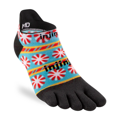 INJINJI Run No Show Lightweight Ultra-Thin Cushioning Performance Socks
