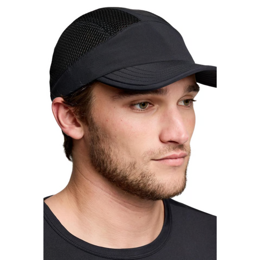 SAUCONY - Black, Outpace Hat - Unisex -