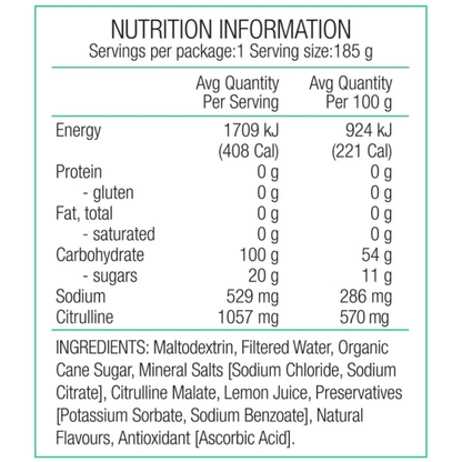 PURE - Performance + Race Energy Gel 100g Carb Pouch